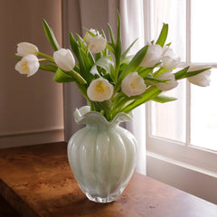 Pale green vase