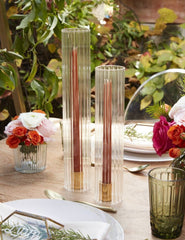 Pr. Optic glass sleeves