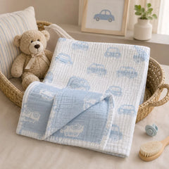 Cars and trucks blanket