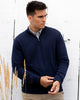 Mock neck pullover