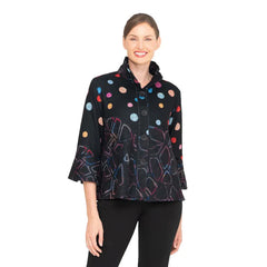 Black dots jacket