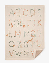Alphabet blanket
