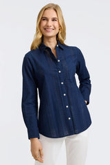 Eyelet shirt