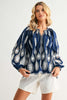 Eyelet blouse