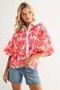 Eyelet shirt