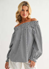 Striped tunic