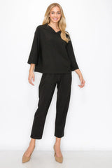 Relax fit pant set