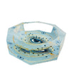 Lucite octagonal bowl