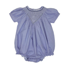 Smocked romper