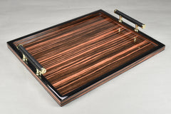 Lacquered serving trays
