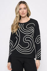 Swirl sweater