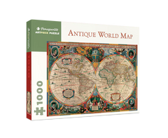 World map puzzle