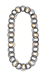 Rings necklace