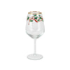 Holly glassware