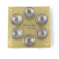 Brass seder plate
