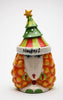 Naughty and Nice cookie jar
