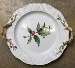 Handpainted porcelain platter