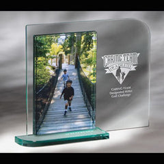 Custom jade glass frame
