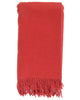 Cashmere blend throw
