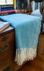 Herringbone throw