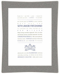 Invitation plate