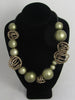 Bead and bangle necklace
