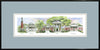 Campus landmark print