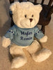 Teddy bear with personalized sweater