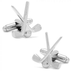 Golf club cufflinks