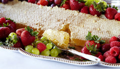 Honey comb in amazing slab