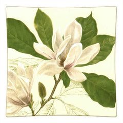 Glass decoupage plate