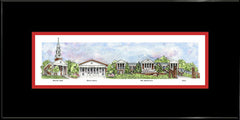 Campus landmark print