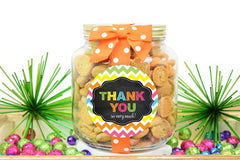 6  jars mini chocolate chip cookies